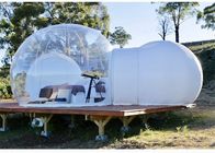 Commercial Inflatable Bubble Sphere Tent with Two Room one Tunnel for Sale