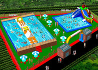 Waterproof Outdoor Inflatable Amusement Park Project  For Adults