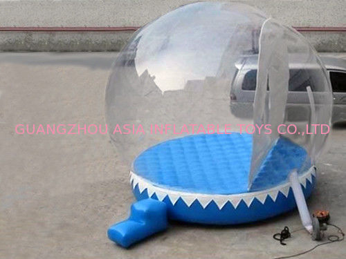 Transparent Inflatable Bubble Tent , Inflatable Bouncer For Kids