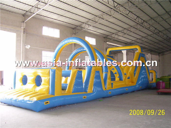 Outdoor Obstacle Course, Inflatable Softplay Games For Children