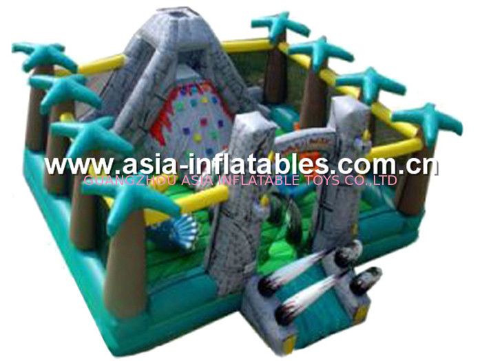 Outdoor Inflatable Funcity, Inflatable Funland For Park Outdoor Amusement Games