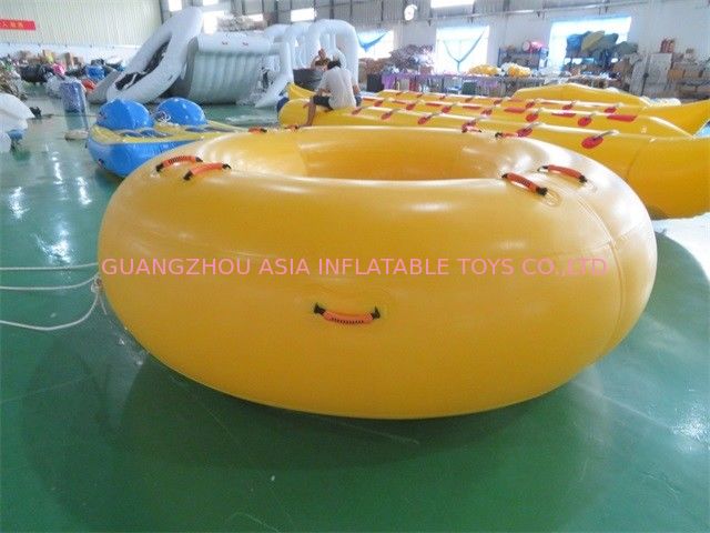 2 Persons Water Sport 2mm Tarpaulin Inflatable Ski Towable Tube