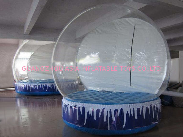 High Quality Simple Style Inflatable Snow Globe / Bubble Tent
