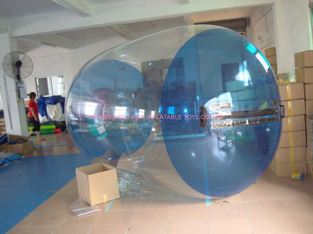 Blue Transparent Inflatable Water Roller Balls for Kids Inflatable Pool