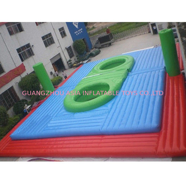 Inflatable Waterproof and Fireproof Bossaball Filed Sport Games Price